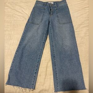 Just Black Denim Wide-Leg Jeans